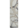 Piper Looms Mayfield Circles AMF1022 Ivory Machine Washable Area Rug Runner Main Image