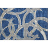 Piper Looms Mayfield Circles AMF1022 Navy Machine Washable Area Rug Scatter Main Image