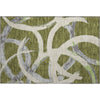 Piper Looms Mayfield Circles AMF1022 Olive Machine Washable Area Rug Scatter Main Image
