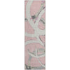 Piper Looms Mayfield Circles AMF1022 Pink Machine Washable Area Rug Runner Main Image