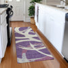 Piper Looms Mayfield Circles AMF1022 Purple Machine Washable Area Rug Runner Lifestyle Image Feature