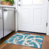 Piper Looms Mayfield Circles AMF1022 Teal Machine Washable Area Rug Scatter Lifestyle Image Feature
