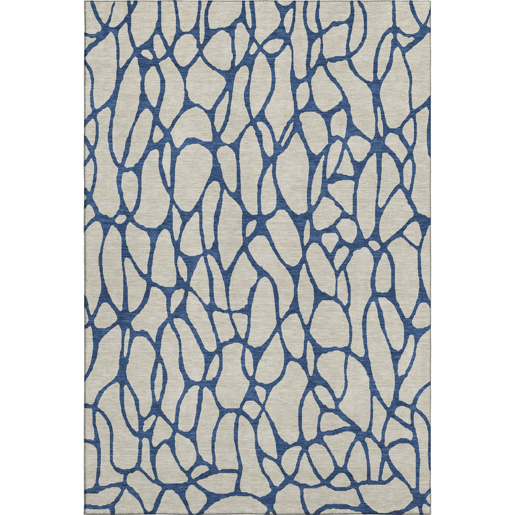 Piper Looms Mayfield Geometric AMF1023 Beige Machine Washable Area Rug main image