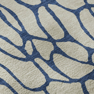 Piper Looms Mayfield Geometric AMF1023 Beige Machine Washable Area Rug Swatch Image
