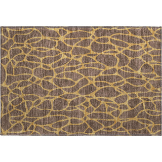 Piper Looms Mayfield Geometric AMF1023 Brown Machine Washable Area Rug Scatter Main Image