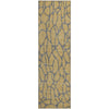 Piper Looms Mayfield Geometric AMF1023 Gold Machine Washable Area Rug Runner Main Image