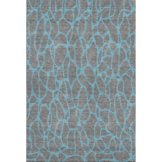 Piper Looms Mayfield Geometric AMF1023 Gray Machine Washable Area Rug main image