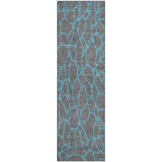 Piper Looms Mayfield Geometric AMF1023 Gray Machine Washable Area Rug Runner Main Image