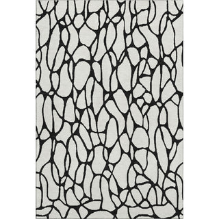 Piper Looms Mayfield Geometric AMF1023 Ivory Machine Washable Area Rug main image