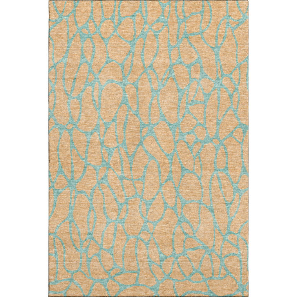 Piper Looms Mayfield Geometric AMF1023 Mint Machine Washable Area Rug main image