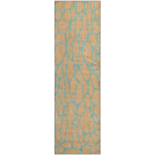 Piper Looms Mayfield Geometric AMF1023 Mint Machine Washable Area Rug Runner Main Image