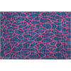 Piper Looms Mayfield Geometric AMF1023 Navy Machine Washable Area Rug Scatter Main Image