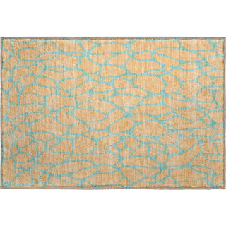 Piper Looms Mayfield Geometric AMF1023 Peach Machine Washable Area Rug Scatter Main Image