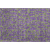 Piper Looms Mayfield Geometric AMF1023 Purple Machine Washable Area Rug Scatter Main Image