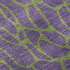 Piper Looms Mayfield Geometric AMF1023 Purple Machine Washable Area Rug Swatch Image