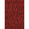 Piper Looms Mayfield Geometric AMF1023 Red Machine Washable Area Rug main image