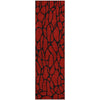 Piper Looms Mayfield Geometric AMF1023 Red Machine Washable Area Rug Runner Main Image