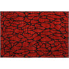 Piper Looms Mayfield Geometric AMF1023 Red Machine Washable Area Rug Scatter Main Image