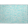 Piper Looms Mayfield Geometric AMF1024 Aqua Machine Washable Area Rug Scatter Main Image