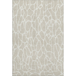 Piper Looms Mayfield Geometric AMF1024 Beige Machine Washable Area Rug main image