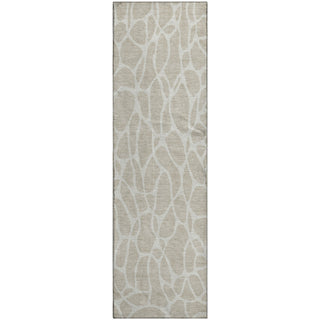 Piper Looms Mayfield Geometric AMF1024 Beige Machine Washable Area Rug Runner Main Image