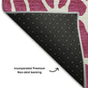 Piper Looms Mayfield Geometric AMF1024 Blush Machine Washable Area Rug Backing Image