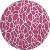 Piper Looms Mayfield Geometric AMF1024 Blush Machine Washable Area Rug Round Main Image