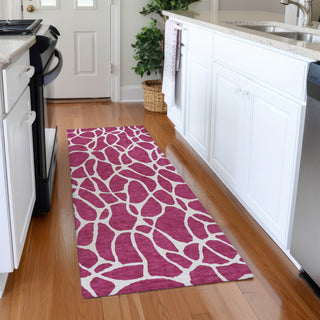 Piper Looms Mayfield Geometric AMF1024 Blush Machine Washable Area Rug Runner Lifestyle Image Feature