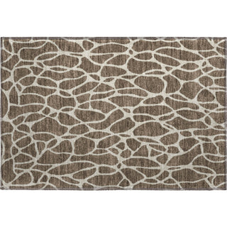 Piper Looms Mayfield Geometric AMF1024 Fudge Machine Washable Area Rug Scatter Main Image