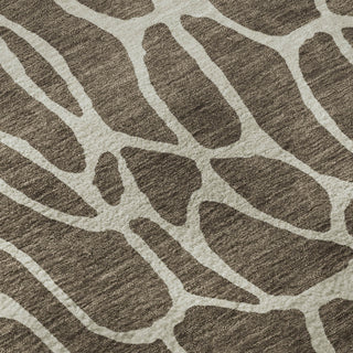 Piper Looms Mayfield Geometric AMF1024 Fudge Machine Washable Area Rug Swatch Image