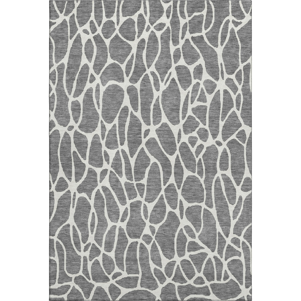 Piper Looms Mayfield Geometric AMF1024 Gray Machine Washable Area Rug main image