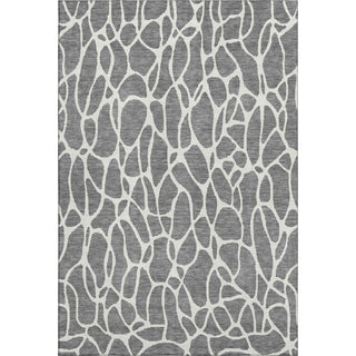 Piper Looms Mayfield Geometric AMF1024 Gray Machine Washable Area Rug main image