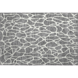 Piper Looms Mayfield Geometric AMF1024 Gray Machine Washable Area Rug Scatter Main Image
