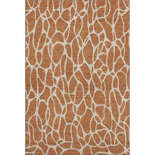 Piper Looms Mayfield Geometric AMF1024 Paprika Machine Washable Area Rug main image