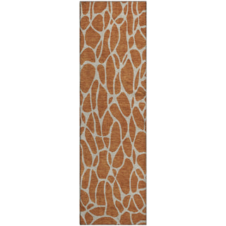 Piper Looms Mayfield Geometric AMF1024 Paprika Machine Washable Area Rug Runner Main Image