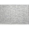 Piper Looms Mayfield Geometric AMF1024 Silver Machine Washable Area Rug Scatter Main Image