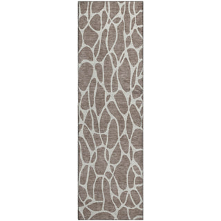 Piper Looms Mayfield Geometric AMF1024 Taupe Machine Washable Area Rug Runner Main Image