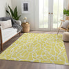 Piper Looms Mayfield Geometric AMF1024 Yellow Machine Washable Area Rug Lifestyle Image Feature
