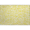 Piper Looms Mayfield Geometric AMF1024 Yellow Machine Washable Area Rug Scatter Main Image