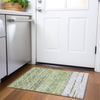 Piper Looms Mayfield Stripes AMF1025 Aloe Machine Washable Area Rug Scatter Lifestyle Image Feature