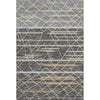 Piper Looms Mayfield Stripes AMF1025 Charcoal Machine Washable Area Rug main image
