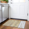 Piper Looms Mayfield Stripes AMF1025 Gold Machine Washable Area Rug Scatter Lifestyle Image Feature