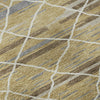 Piper Looms Mayfield Stripes AMF1025 Gold Machine Washable Area Rug Swatch Image