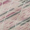 Piper Looms Mayfield Stripes AMF1025 Pink Machine Washable Area Rug Swatch Image