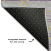 Piper Looms Mayfield Stripes AMF1025 Purple Machine Washable Area Rug Backing Image