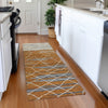 Piper Looms Mayfield Stripes AMF1025 Terracotta Machine Washable Area Rug Runner Lifestyle Image Feature