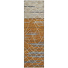 Piper Looms Mayfield Stripes AMF1025 Terracotta Machine Washable Area Rug Runner Main Image