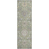 Piper Looms Mayfield Damask AMF1026 Aloe Machine Washable Area Rug Runner Main Image