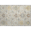 Piper Looms Mayfield Damask AMF1026 Beige Machine Washable Area Rug Scatter Main Image