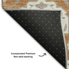 Piper Looms Mayfield Damask AMF1026 Copper Machine Washable Area Rug Backing Image